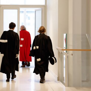 Photo d’illustration. Avocats et magistrats lors d’une audience solennelle au tribunal judiciaire de Paris. Photo : Romuald Meigneux