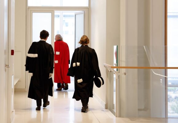 Photo d’illustration. Avocats et magistrats lors d’une audience solennelle au tribunal judiciaire de Paris. Photo : Romuald Meigneux