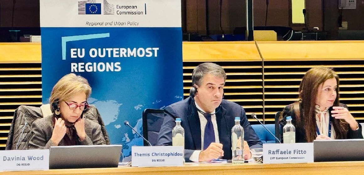 Forum des Régions ultrapériphériques de l’Europe, mardi 18 novembre 2025 à Bruxelles sous la présidence guadeloupéenne d’Ary Chalus. Photo : DR