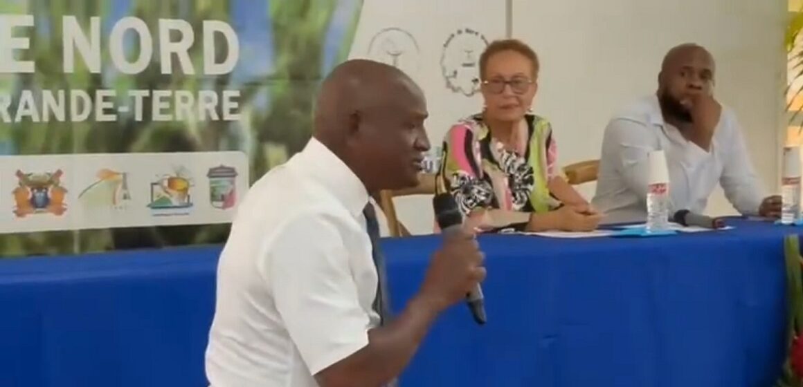 Jean Bardail, maire de Morne-à-l'Eau, vient de remporter 27 voix sur 40 le 16 avril 2026 et entame un nouveau mandat à la tête de l'intercommunalité du Nord Grande-Terre. Jean Bardail, maire de Morne-à-l'Eau, vient de remporter 27 voix sur 40 le 16 avril 2026 et entame un nouveau mandat à la tête de l'intercommunalité du Nord Grande-Terre.