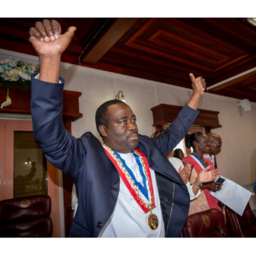 Michel Mado lors de son investiture en qualité de maire de Baie-Mahault dimanche 29 mars 2026. Photo : Ville de Baie-Mahault Michel Mado lors de son investiture en qualité de maire de Baie-Mahault dimanche 29 mars 2026. Photo : Ville de Baie-Mahault