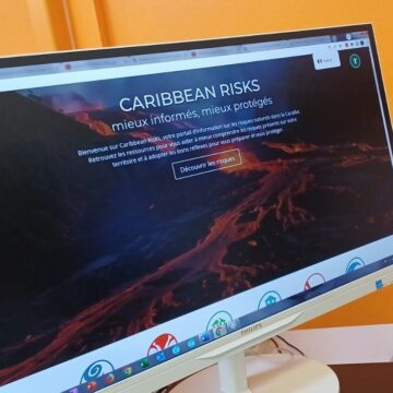Page d’accueil du portail caribéen de prévention des catastrophes naturelles de la Croix rouge. Photo : LCG Page d’accueil du portail caribéen de prévention des catastrophes naturelles de la Croix rouge. Photo : LCG