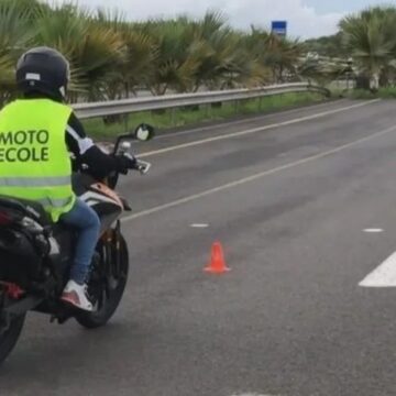 Photo d'illustration moto école. DR