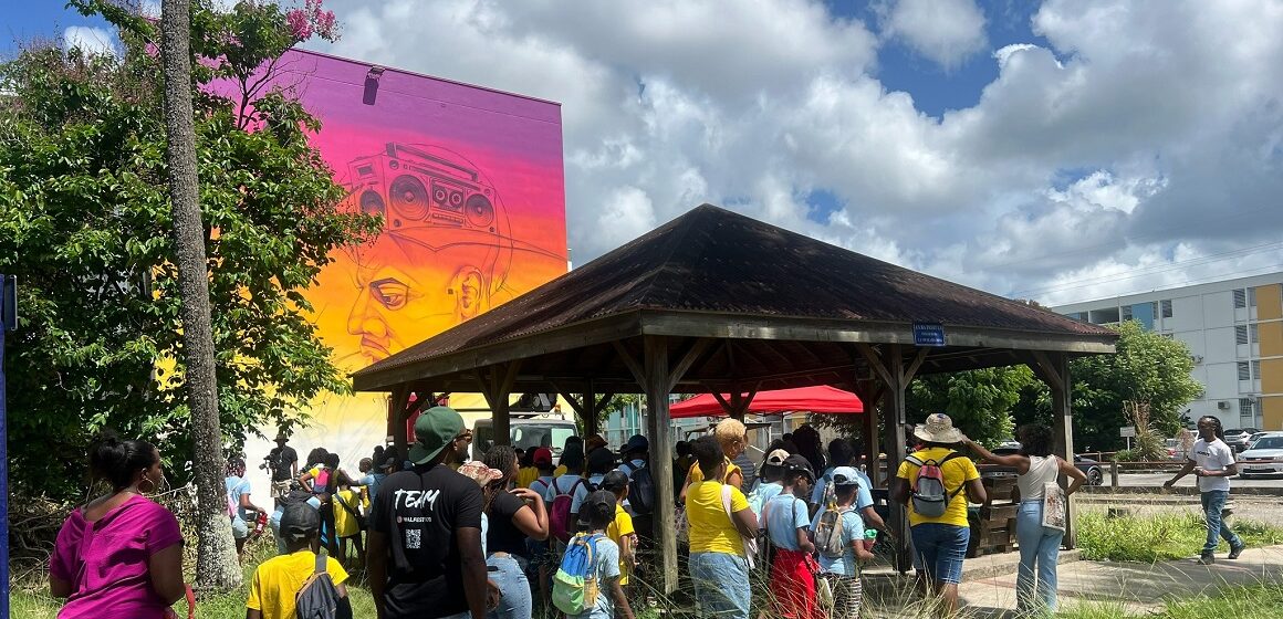 Le Wal fest 2026, organisé du 9 au 17 mai 2026 dans le quartier du Raizet aux Abymes, était la première édition d’un festival d’envergure dédié à l’art urbain en Guadeloupe. Photo: Sig