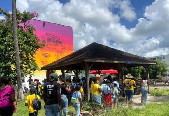 Le Wal fest 2026, organisé du 9 au 17 mai 2026 dans le quartier du Raizet aux Abymes, était la première édition d’un festival d’envergure dédié à l’art urbain en Guadeloupe. Photo: Sig