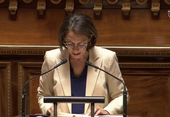 Évelyne Corbière Naminzo sénatrice groupe communiste CRCE-K, La Réunion. Photo : Sénat