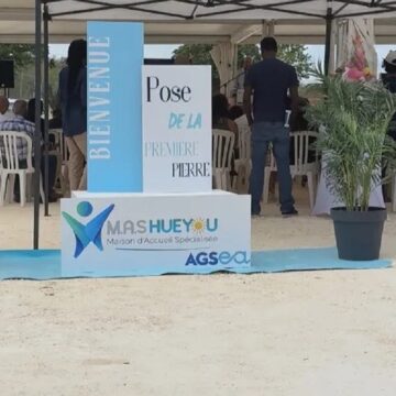 La première pierre de la maison d’accueil spécialisée (MAS) Hueyou a été posée le 17 juillet