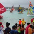 Arrivée du Traditour, dernière étape à Sainte-Anne le 11 juillet 2026. Photo : DR
